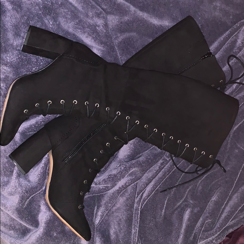 Knee high boots